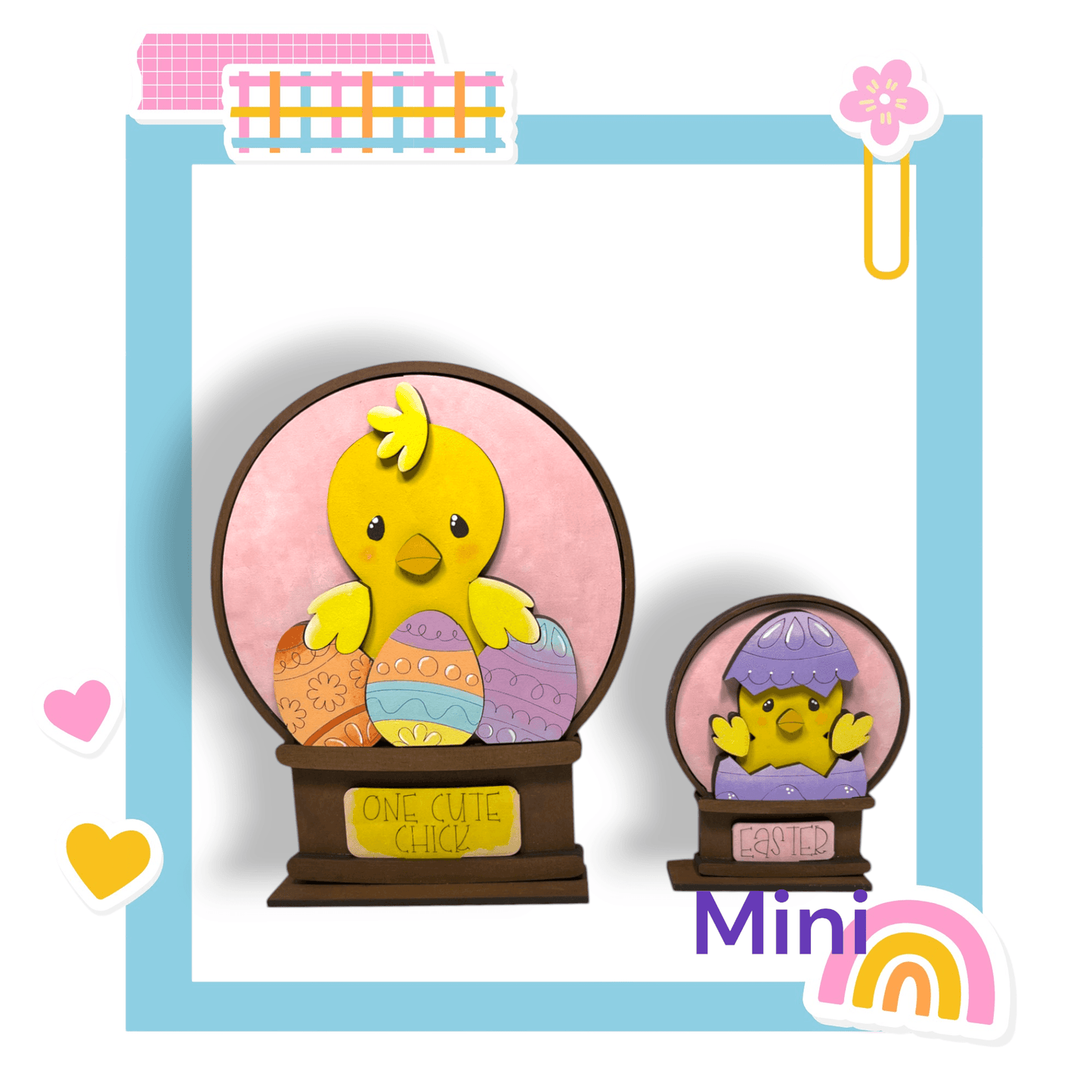 a picture of a small yellow bird in a ball