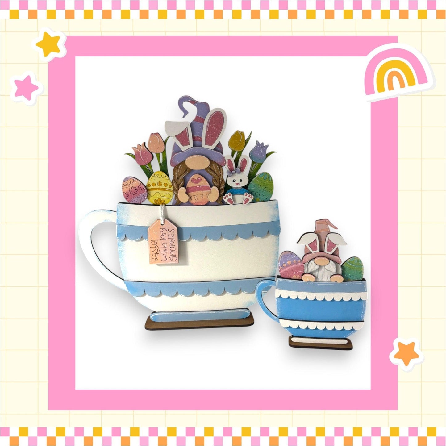 a picture of a tea cup filled with candy
