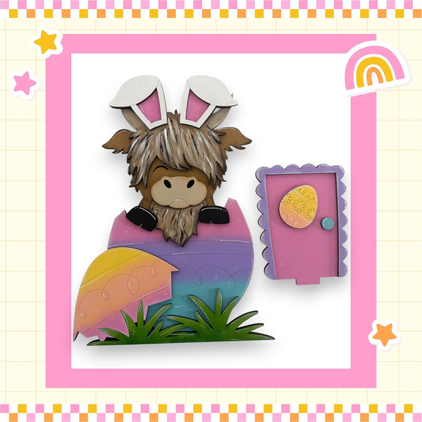 a card with a picture of a small animal