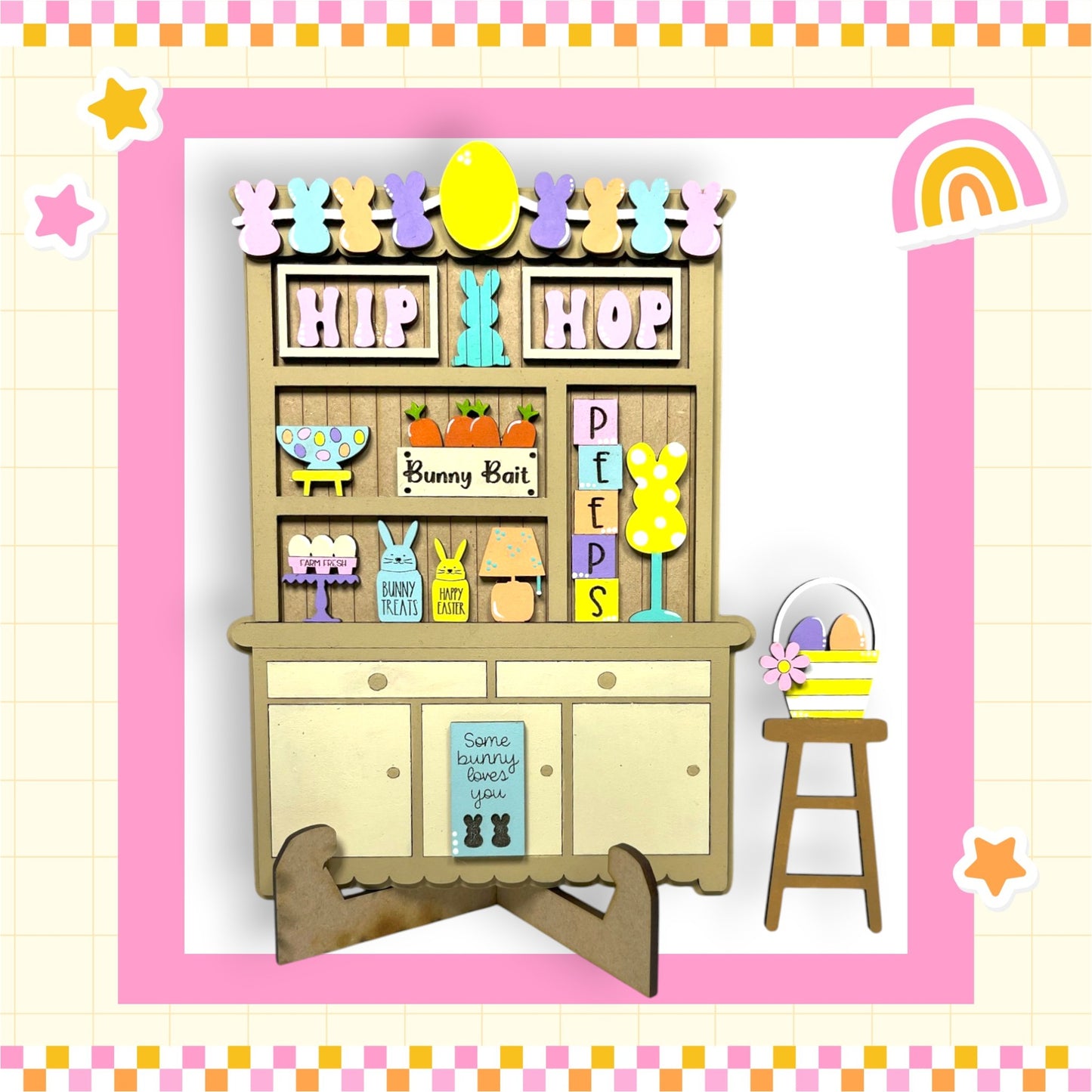 a picture of a toy shop with a doll in it