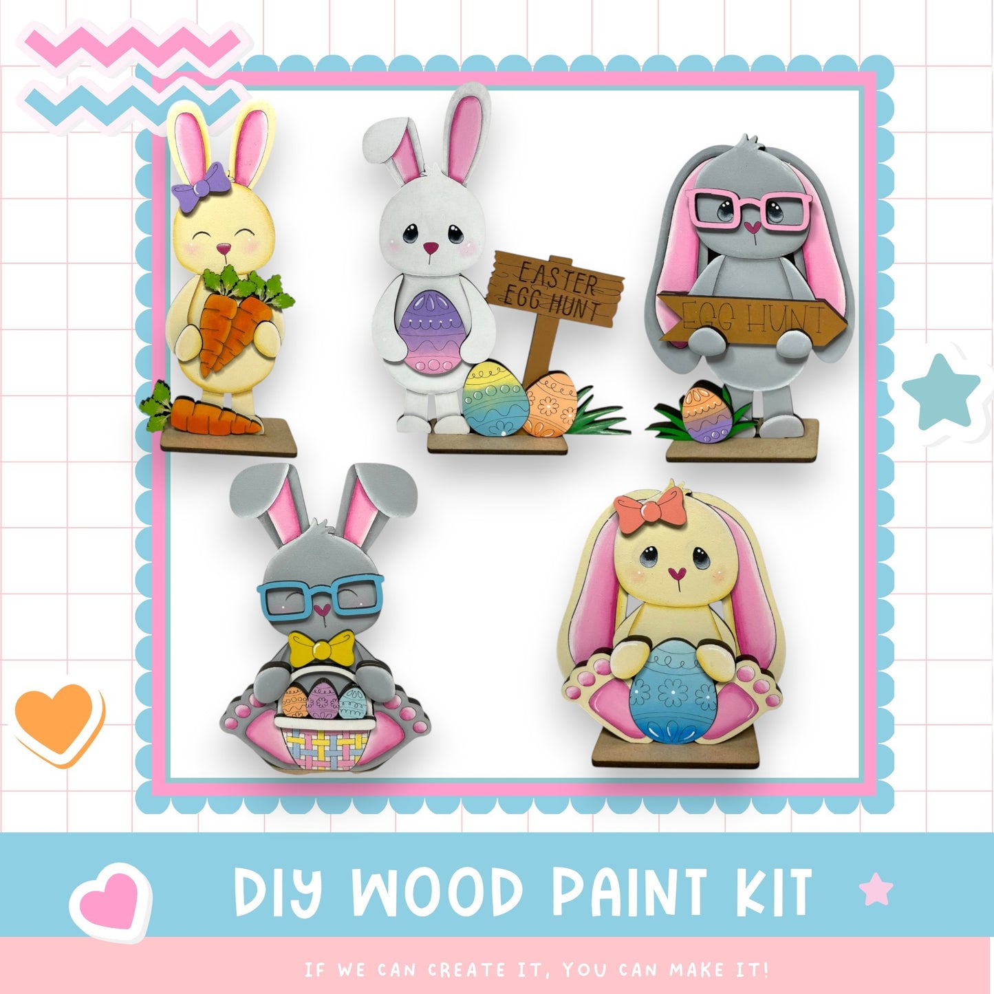 a picture of some kind of bunny decorations