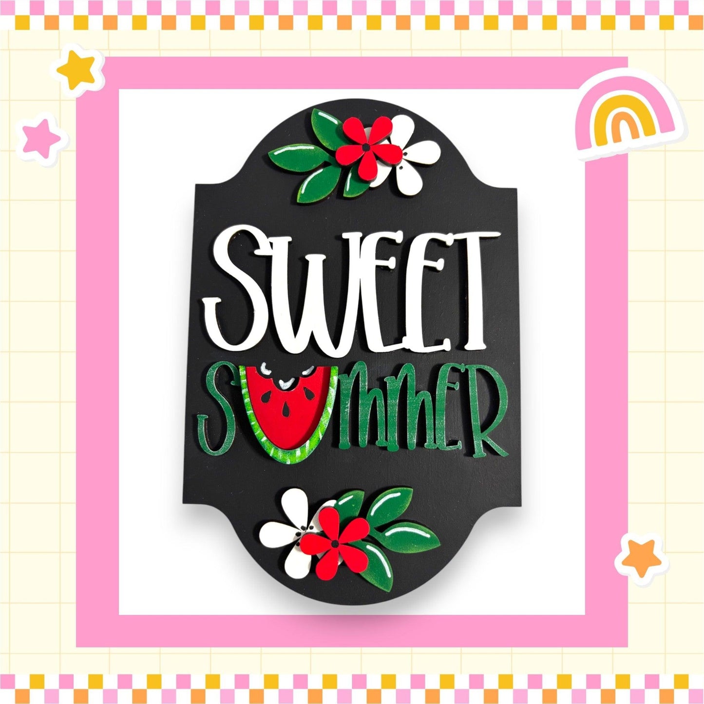 a picture of a sign that says sweet summer