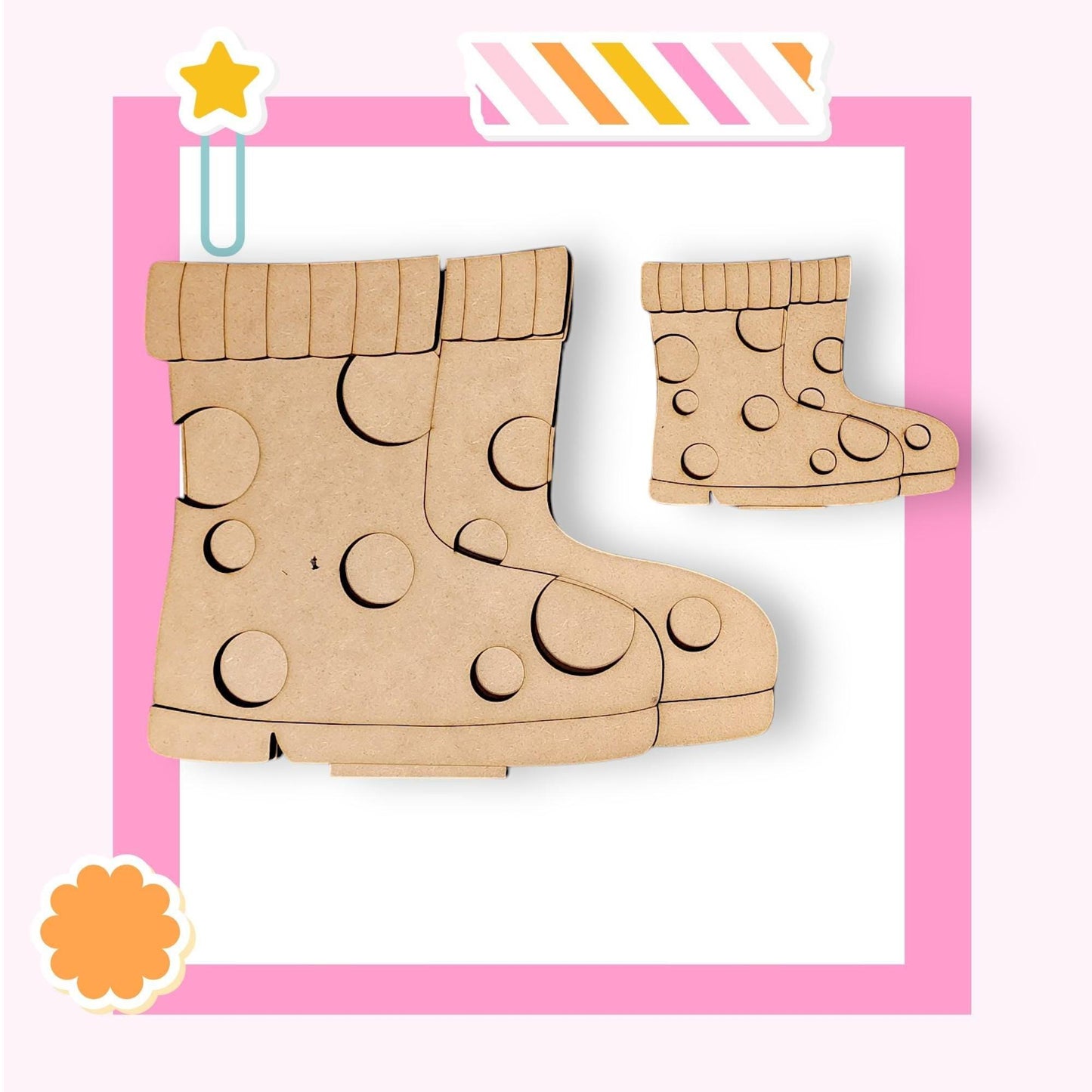 a picture of a pair of rubber boots