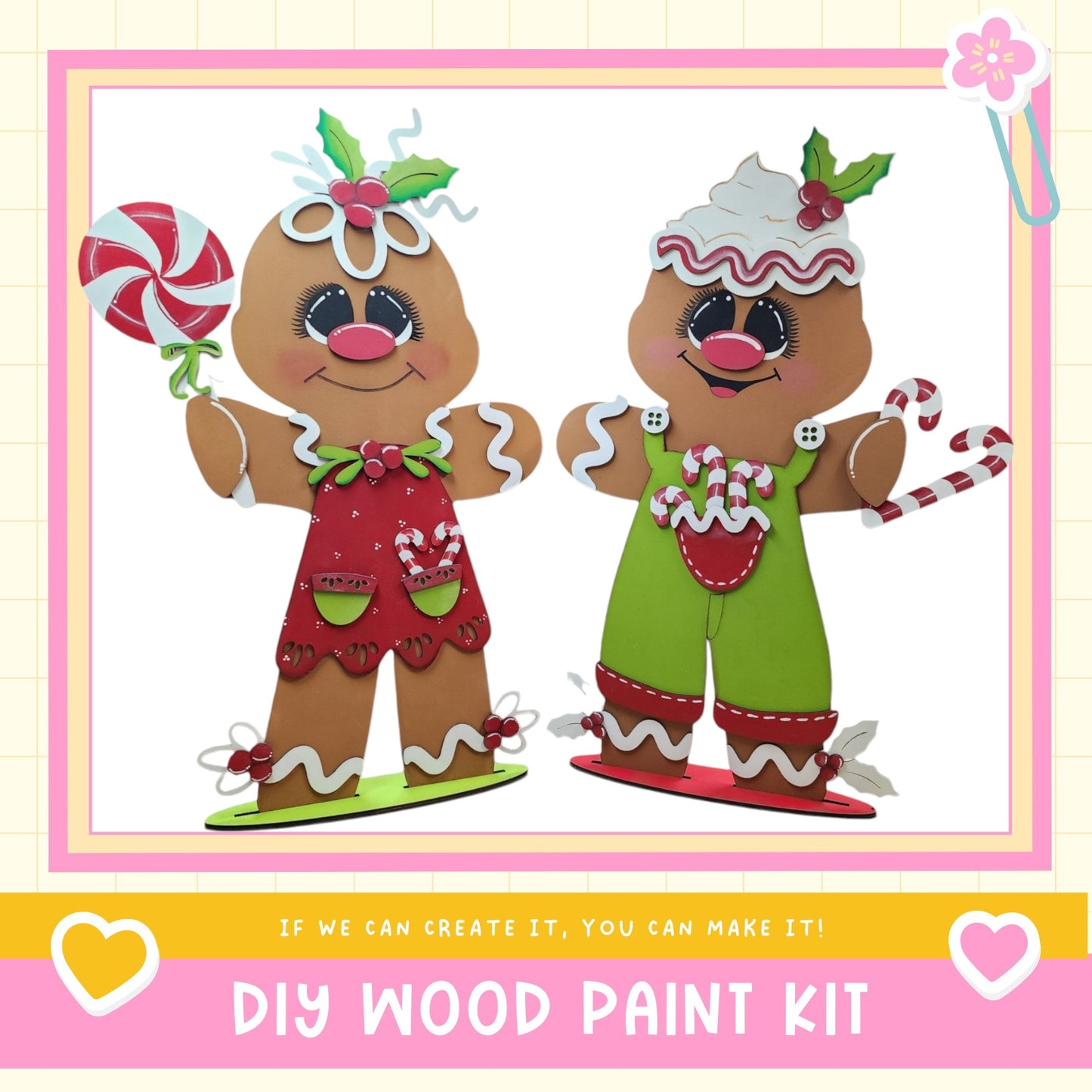 a picture of a couple of gingerbread men
