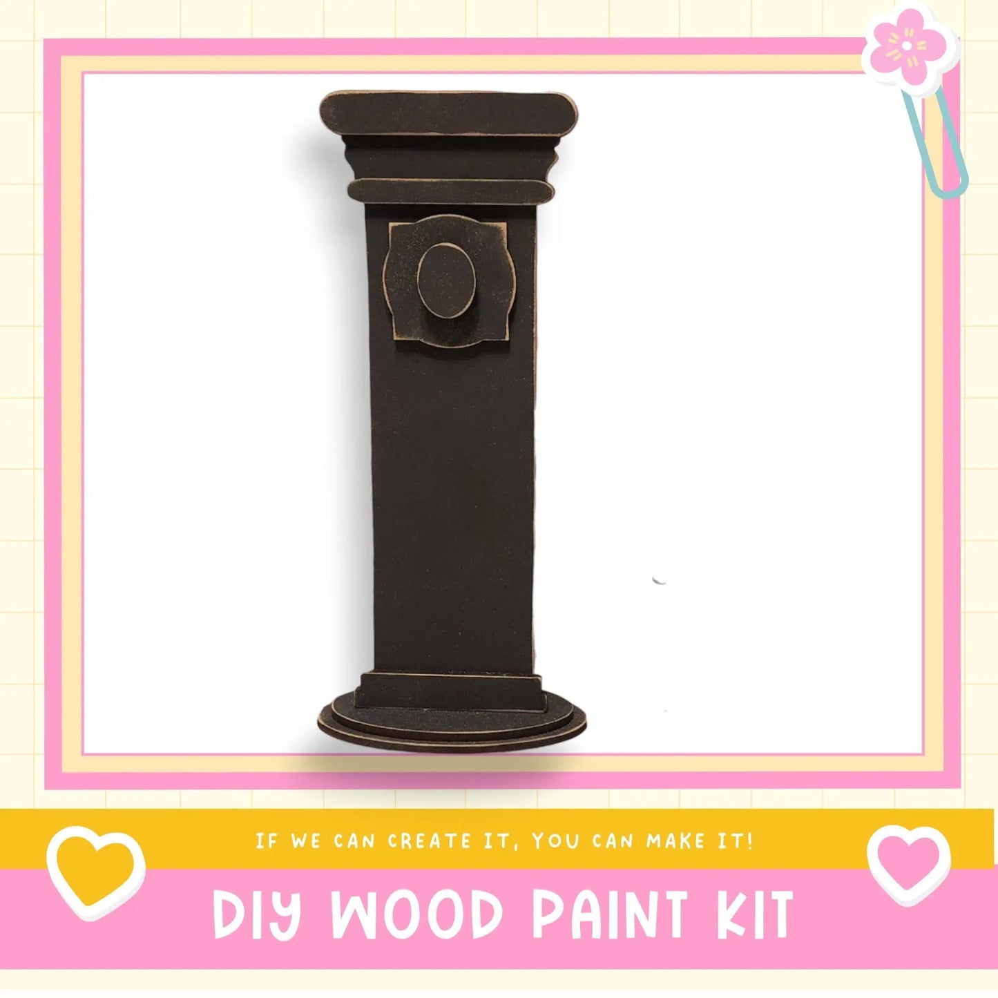 a picture of a wooden paint kit