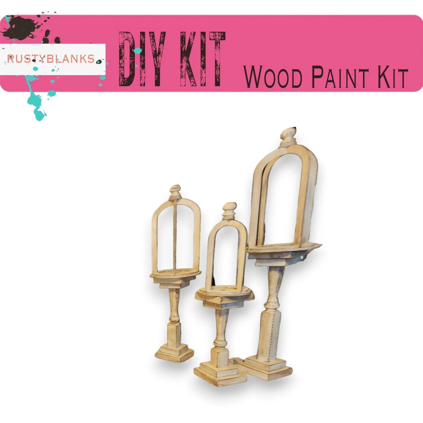 DIY Rustic Vintage Candlesticks RusticFarmhouseDecor