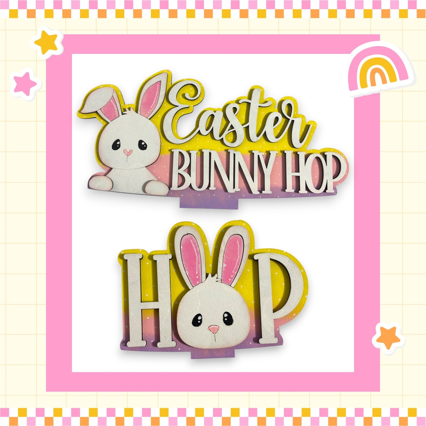 Easter bunny hop