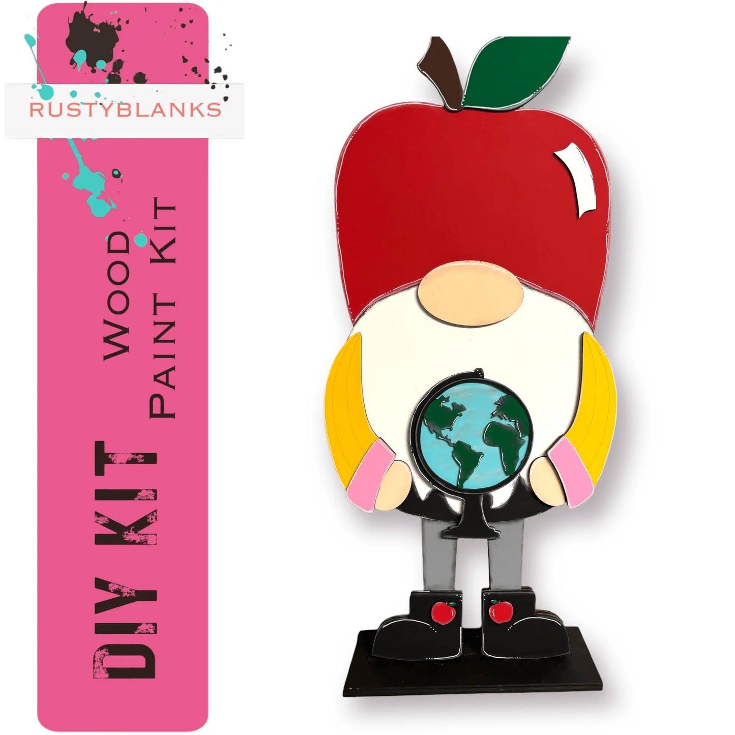 Standing GnomeTeacher Add On RusticFarmhouseDecor