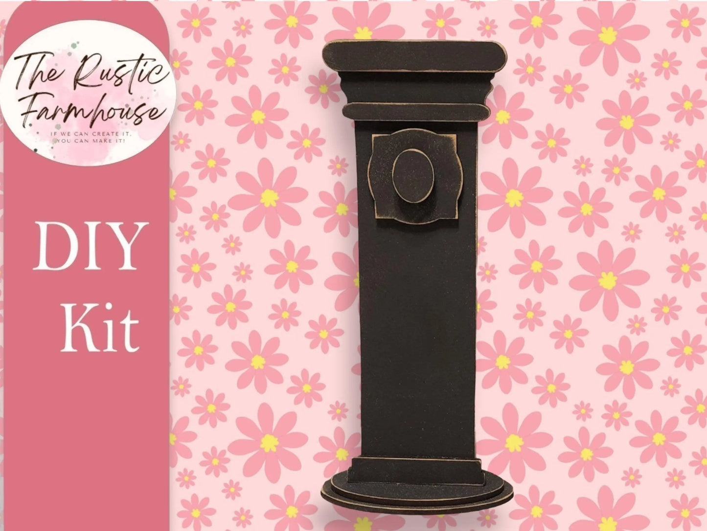 DIY Door Hanger Sign Holder Stand, DIY Tabletop Stand Display, DIY Farmhouse Decor - RusticFarmhouseDecor