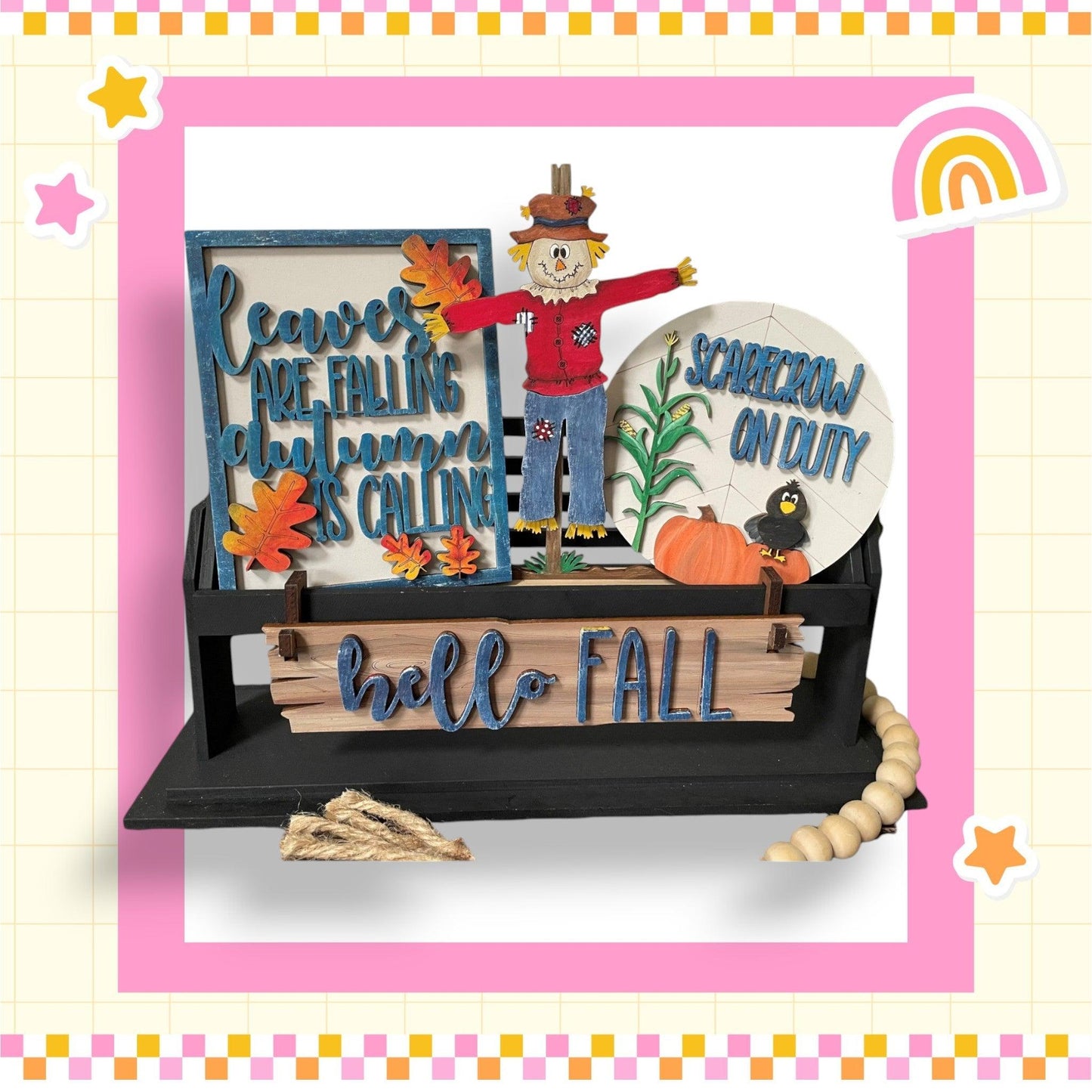 a picture of a shelf with a sign on it