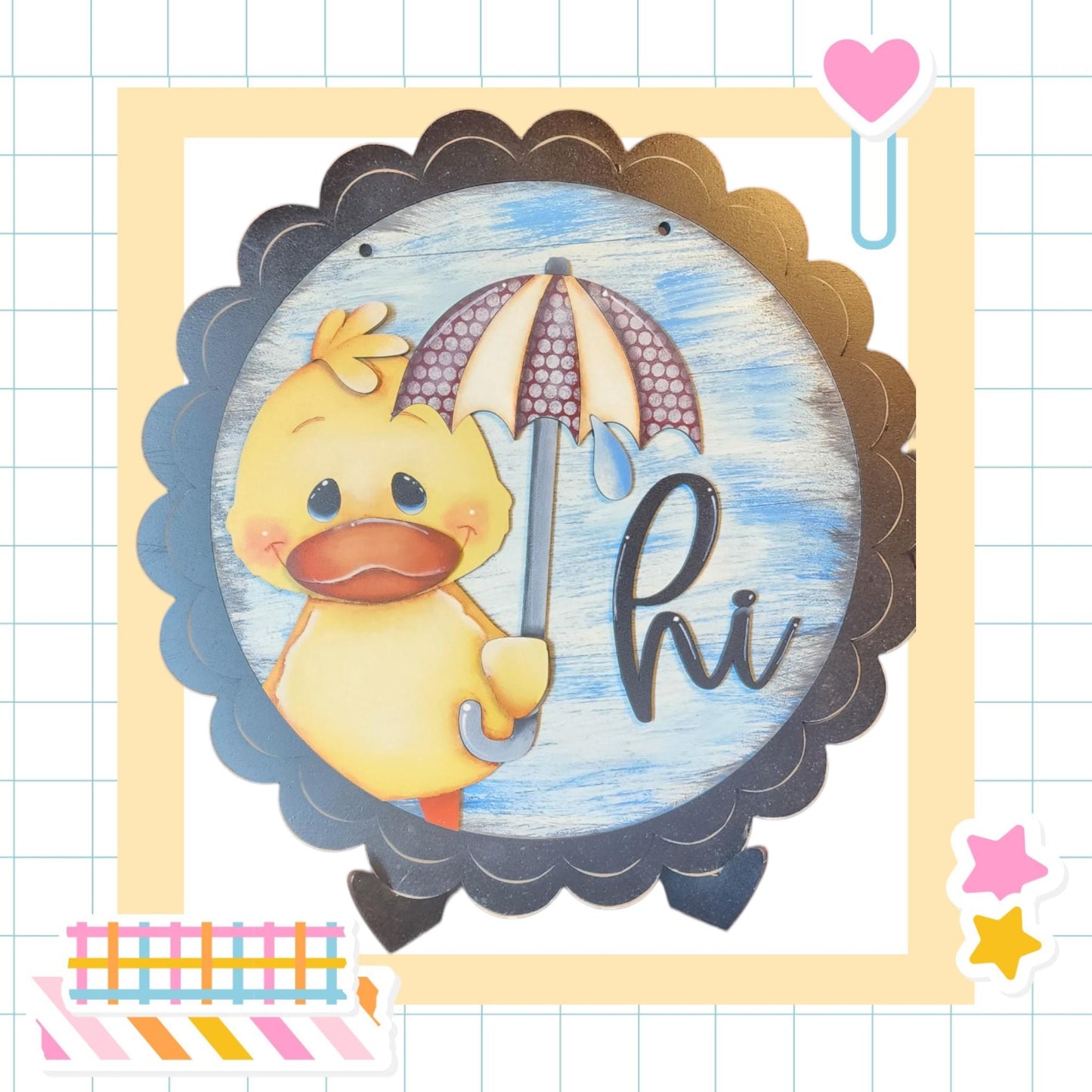 a picture of a duck holding an umbrella