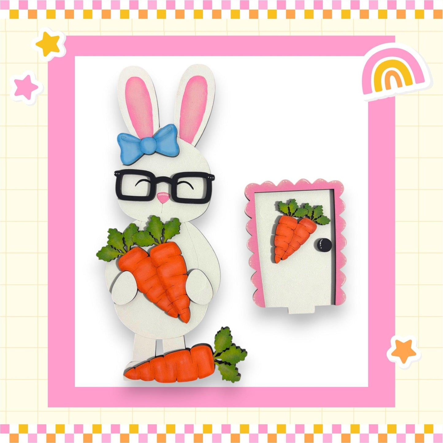 a picture of a bunny with a carrot