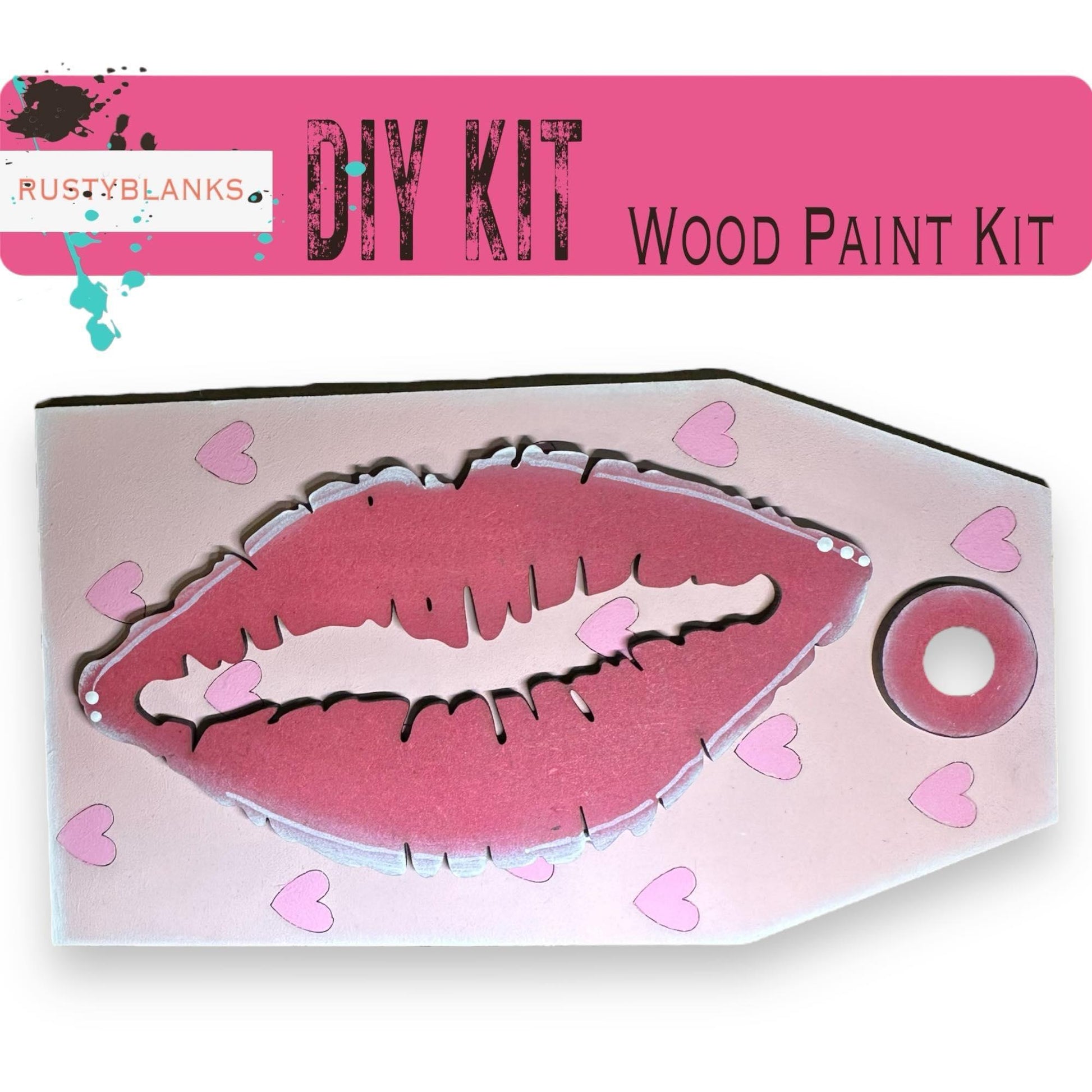Hello Cupid Valentine Insert for our Interchangeable Window or House DIY Kit - RusticFarmhouseDecor