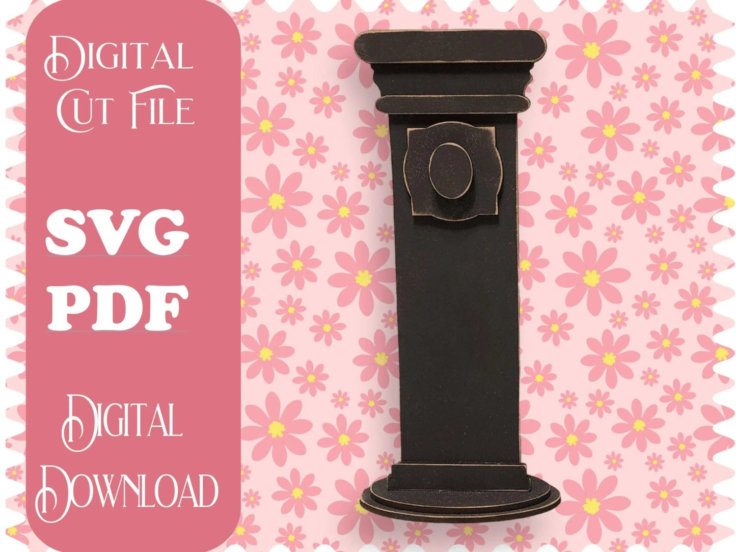 Mini Farmhouse Sign Holder SVG Digital Download for Glowforge or Laser, Farmhouse decor for laser, Glowforge svg, - RusticFarmhouseDecor