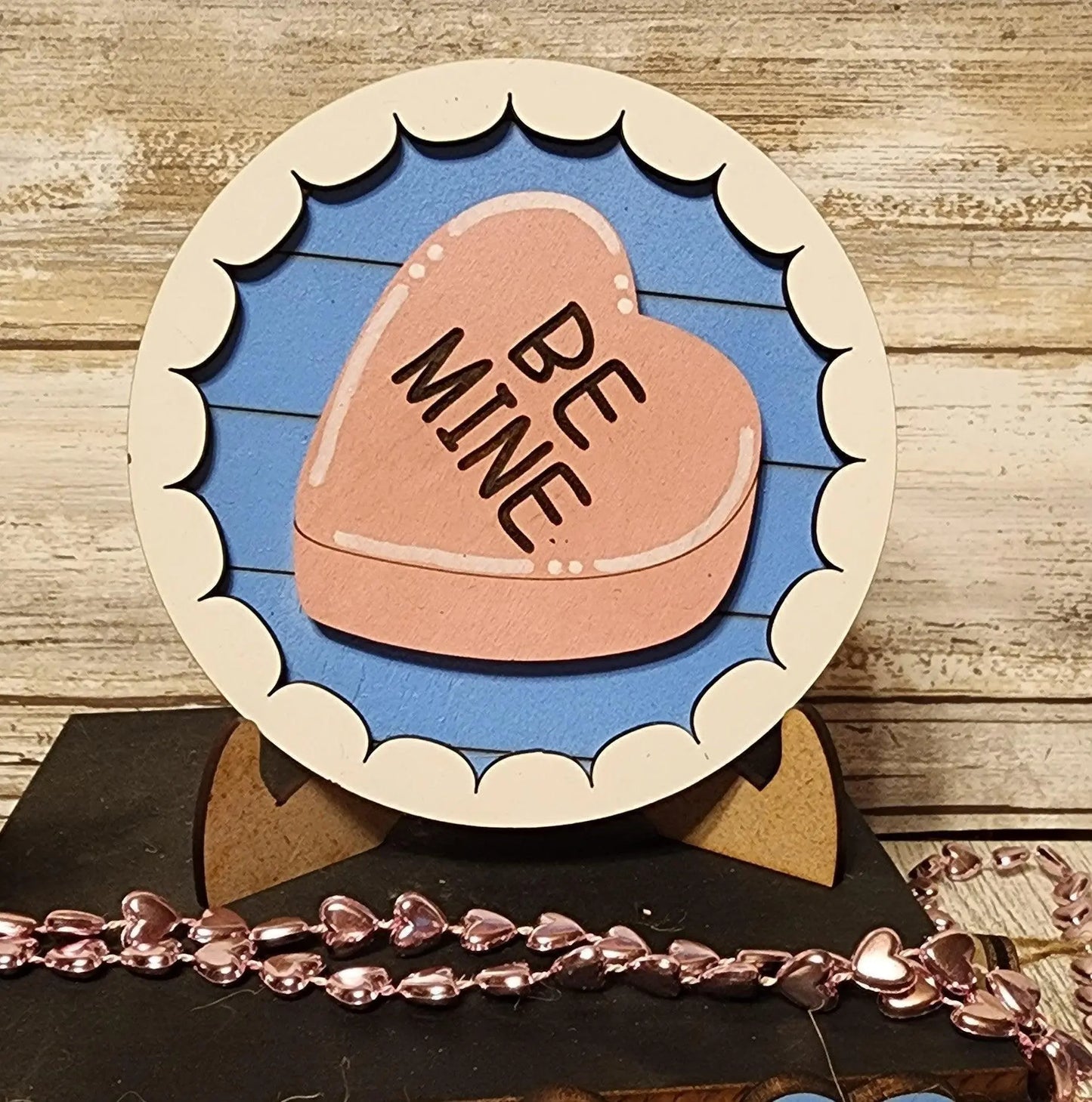You're the Sweetest Valentines Tiered Tray Set , DIY Tiered Tray, Shelf Sitter - RusticFarmhouseDecor