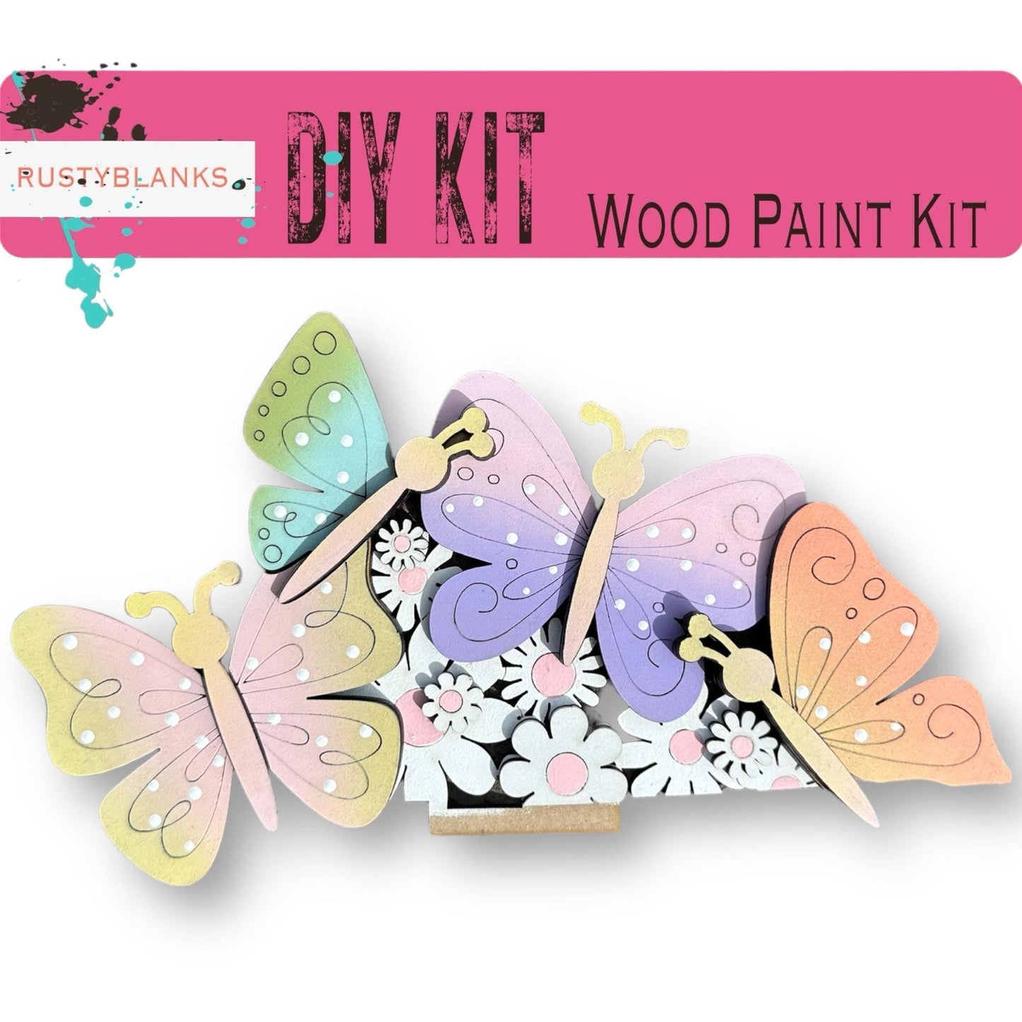 Butterfly Insert for the Interchangeable Flower Basket - RusticFarmhouseDecor