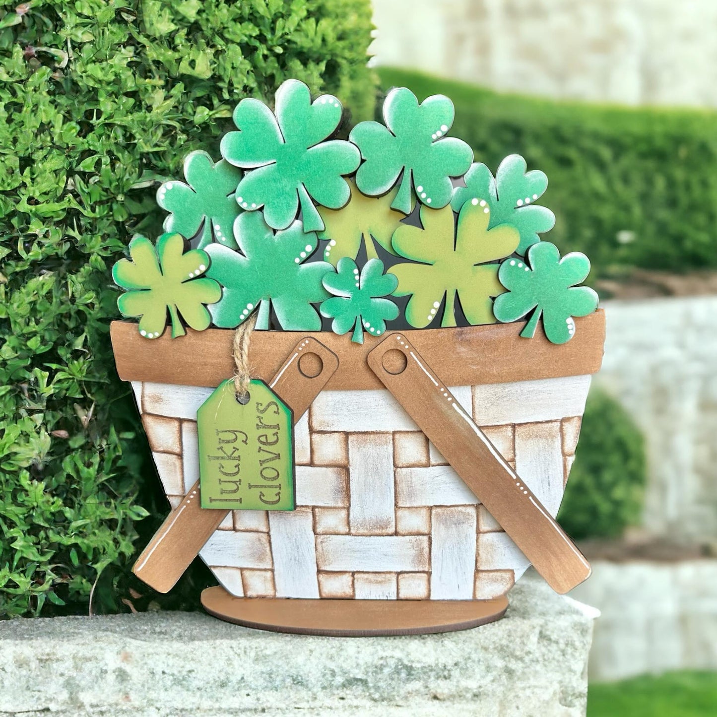 Clover Insert for the Interchangeable Flower Basket - RusticFarmhouseDecor