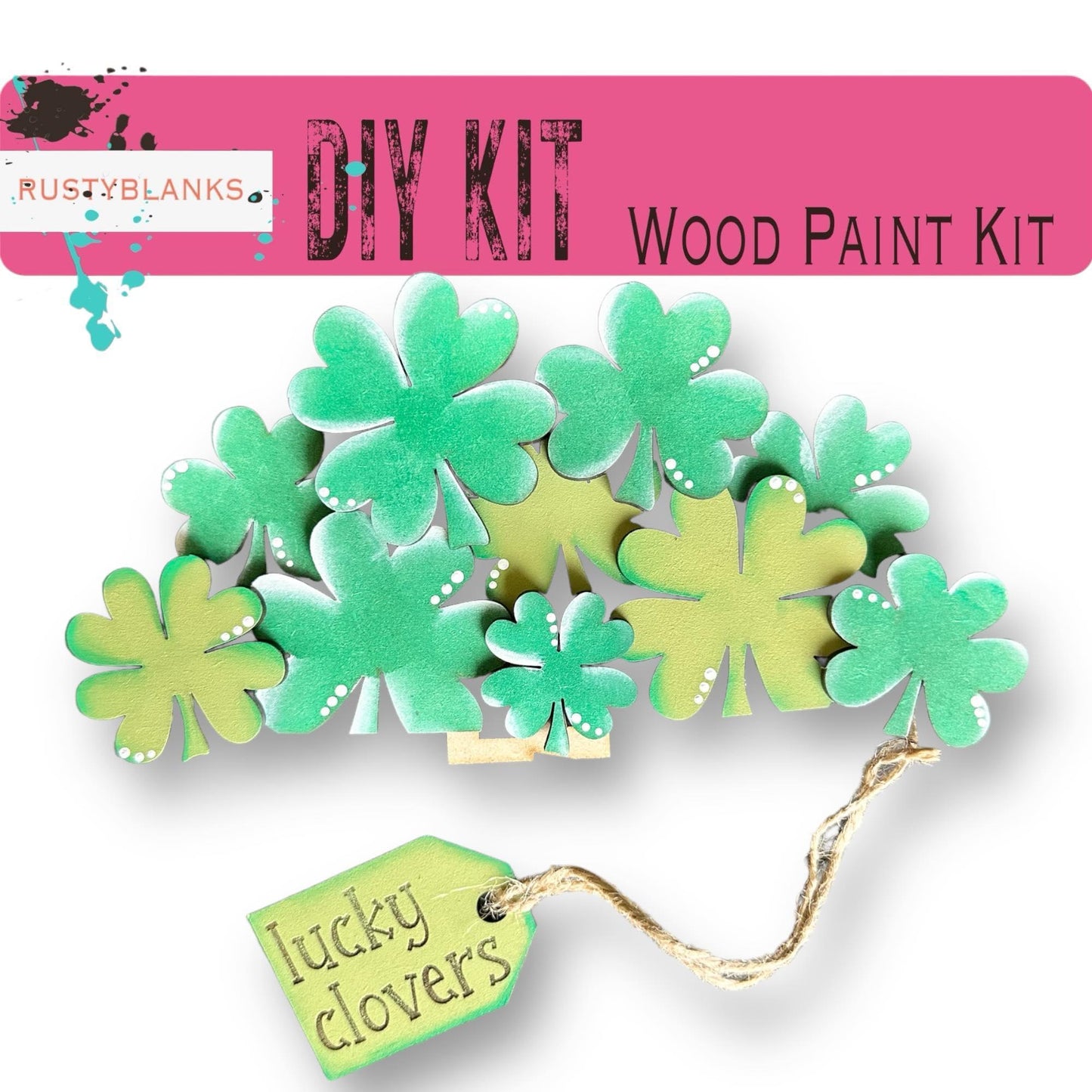 Clover Insert for the Interchangeable Flower Basket - RusticFarmhouseDecor