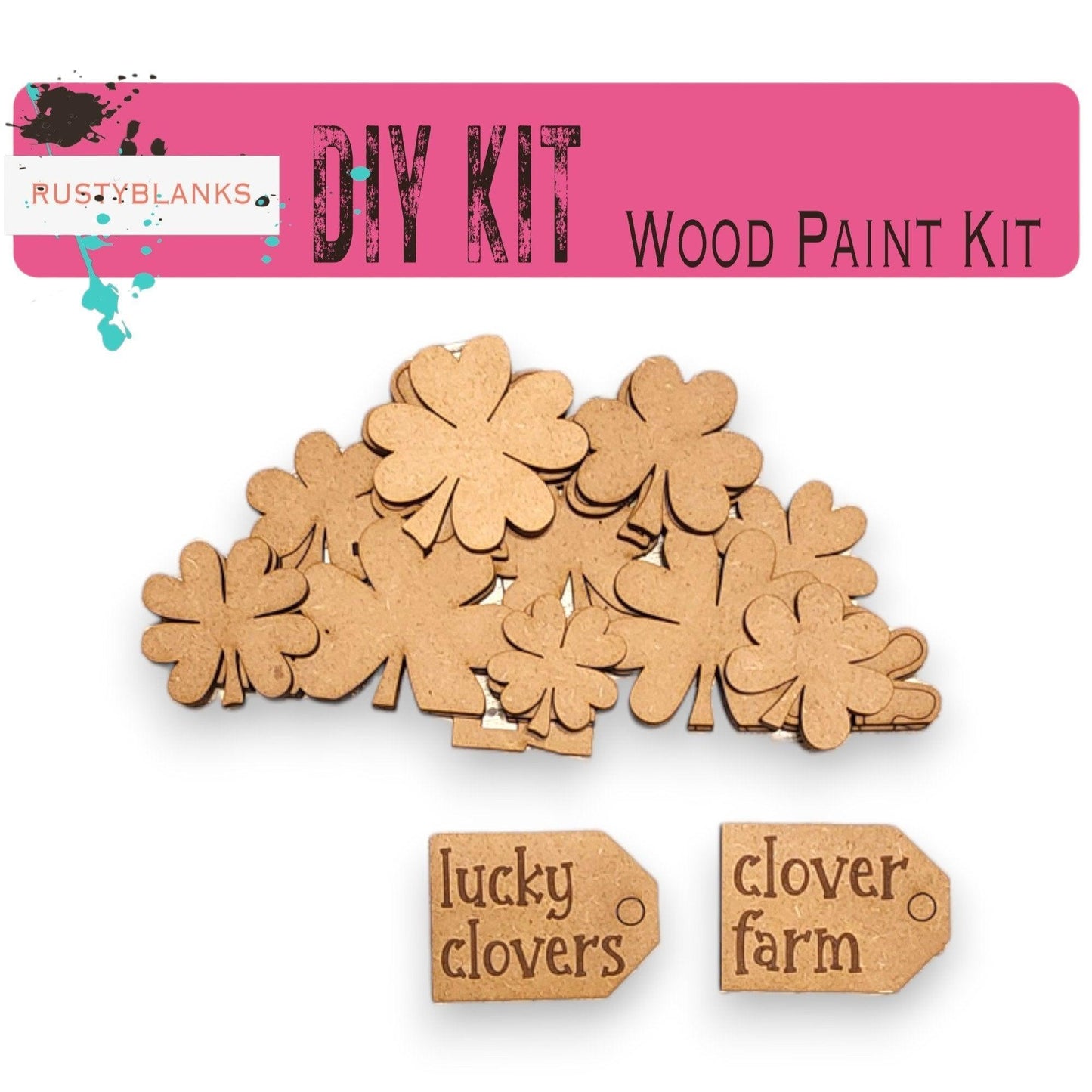Clover Insert for the Interchangeable Flower Basket - RusticFarmhouseDecor