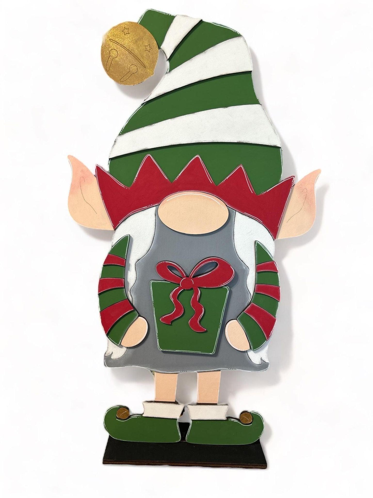 DIY Standing Interchangeable Christmas Elf Gnome Kit for our Boy or Girl Interchangeable Gnomes - RusticFarmhouseDecor