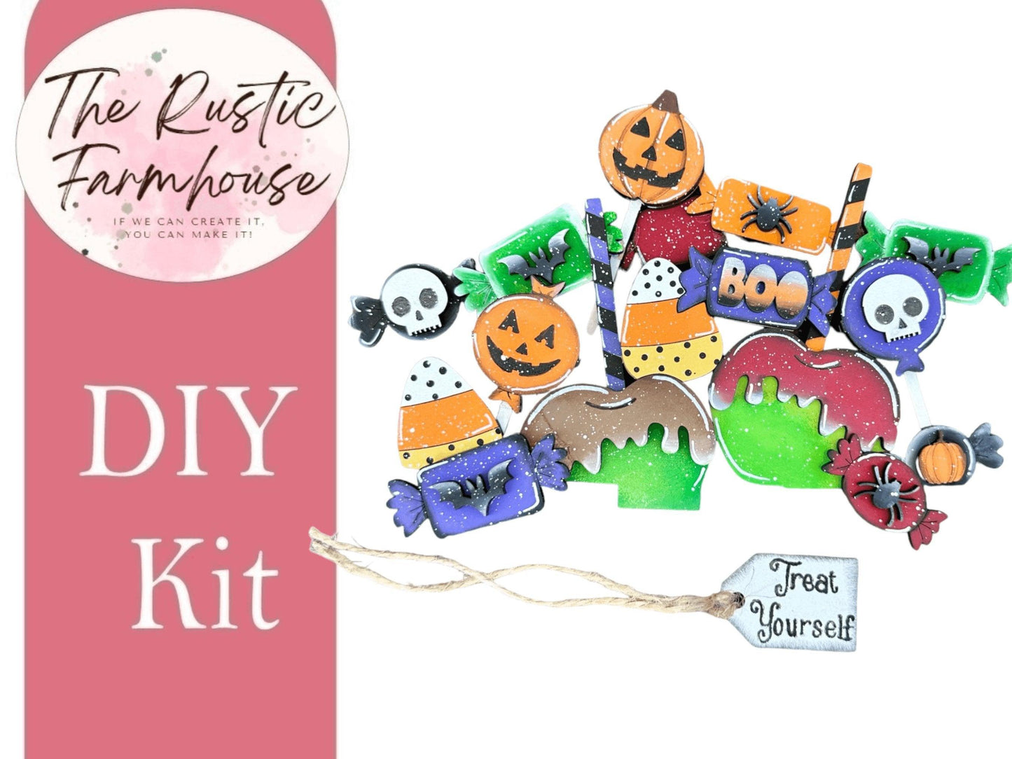 Halloween Insert for the Interchangeable Flower Basket - RusticFarmhouseDecor