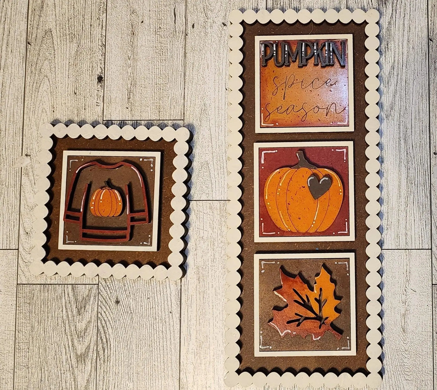Interchangeable Fall Mini Tiles DIY Kit - RusticFarmhouseDecor