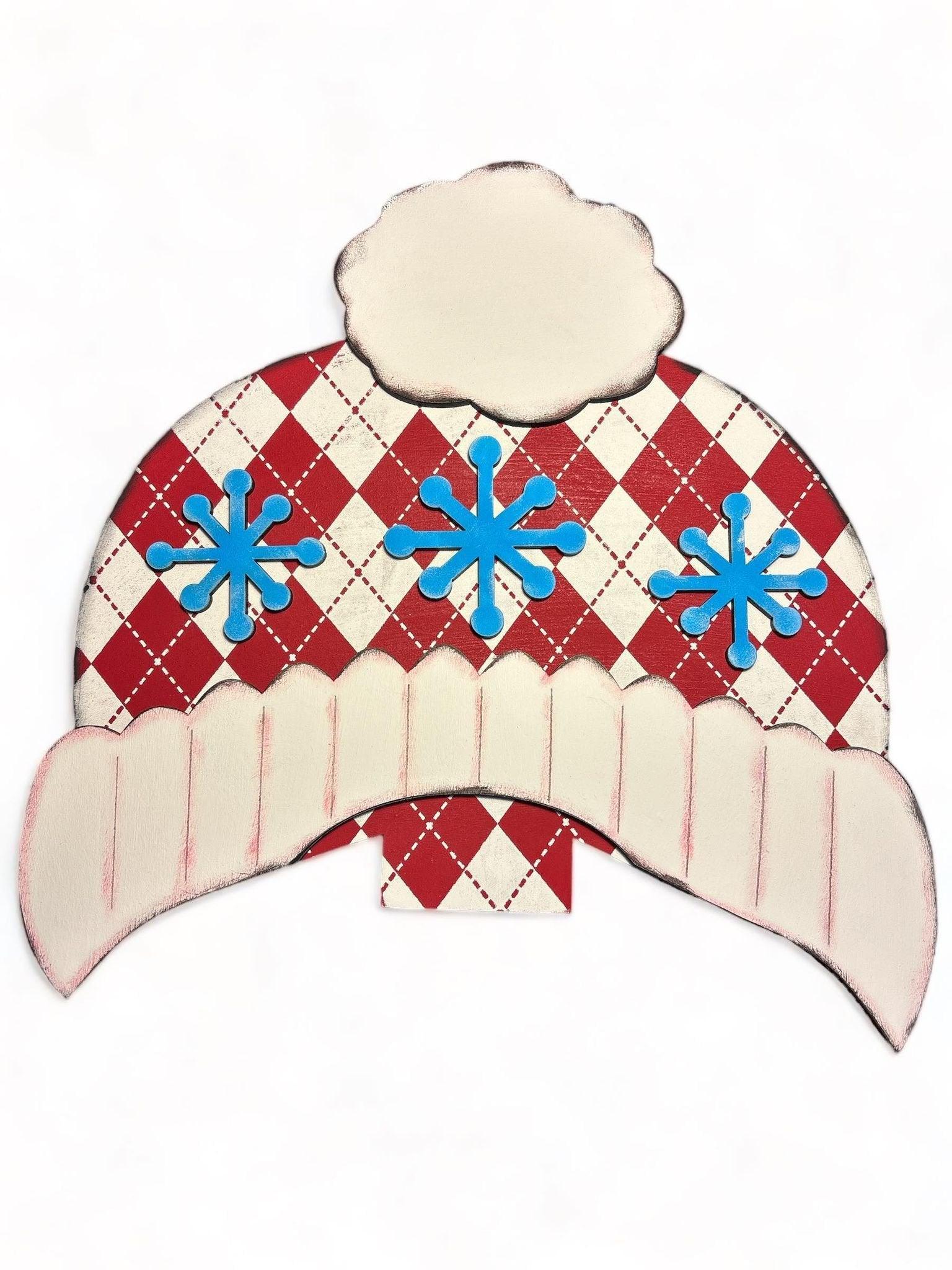 Interchangeable Winter Gnome Add Ons for our Tall Porch Gnome - RusticFarmhouseDecor