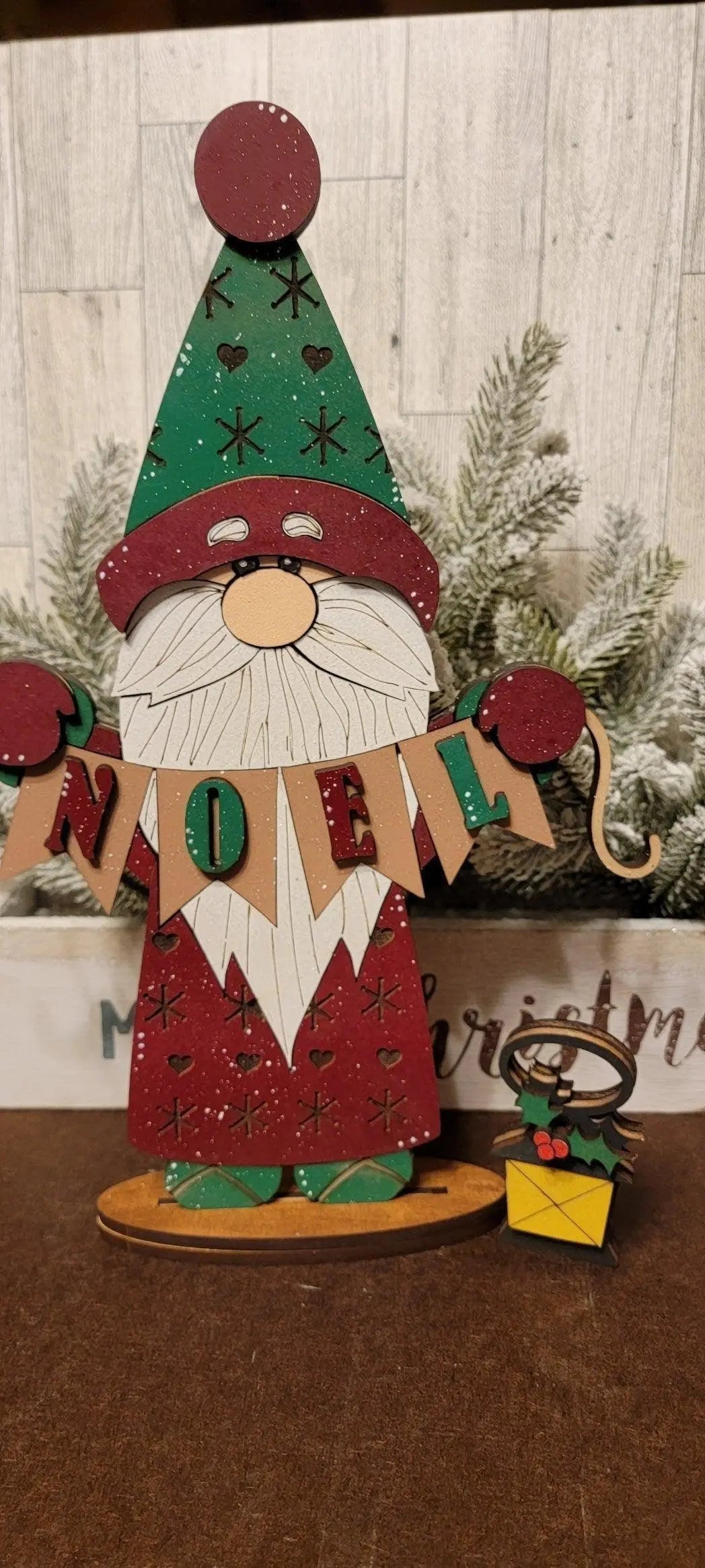 Noel Santa Gnome DIY Wood Kit - RusticFarmhouseDecor