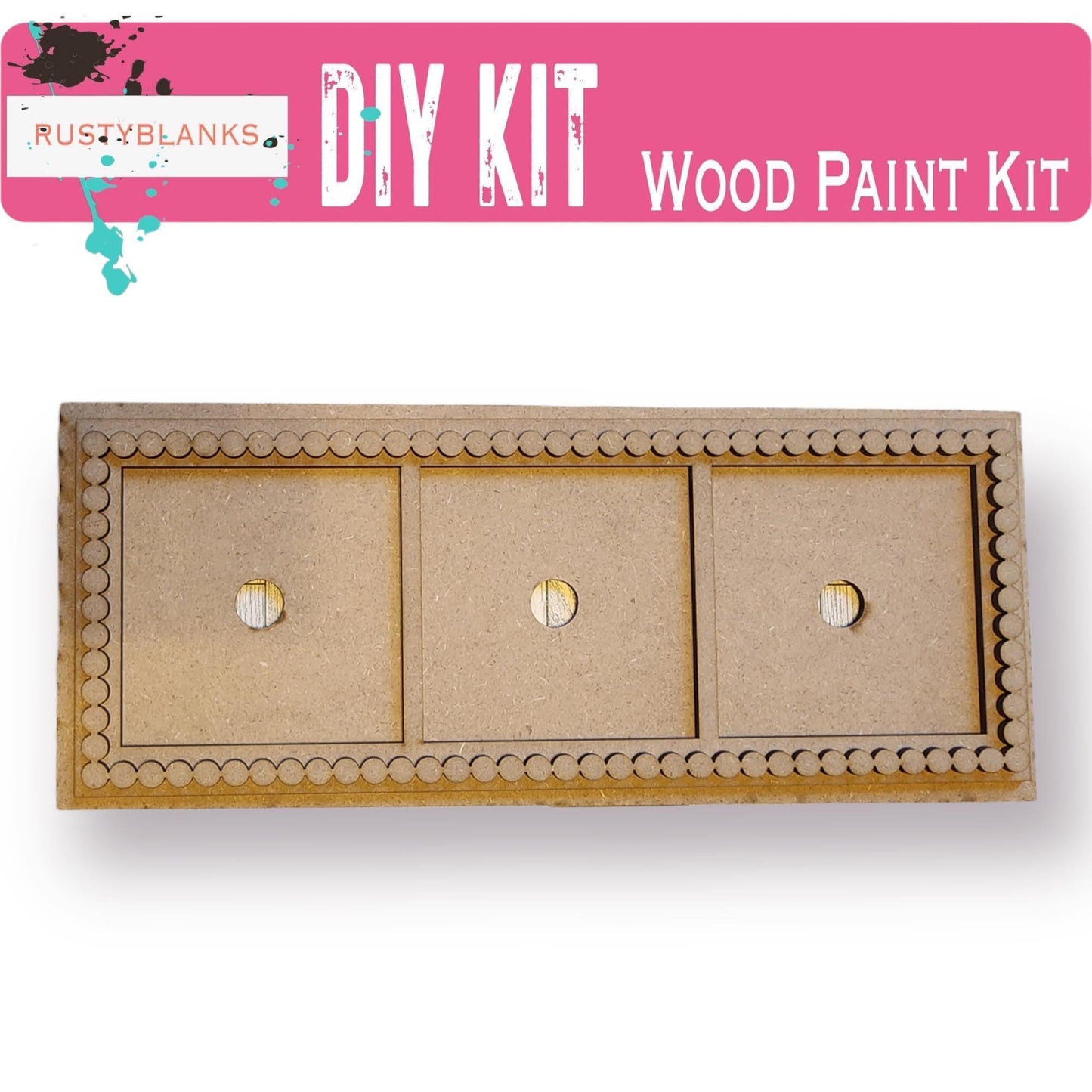 Pearl Beaded Style Frames for our Interchangeable Tiles - RusticFarmhouseDecor