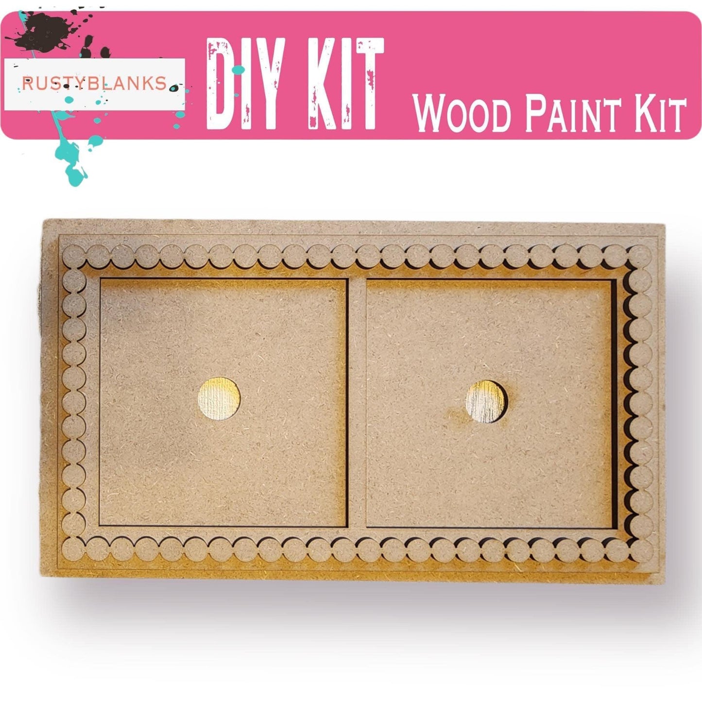 Pearl Beaded Style Frames for our Interchangeable Tiles - RusticFarmhouseDecor
