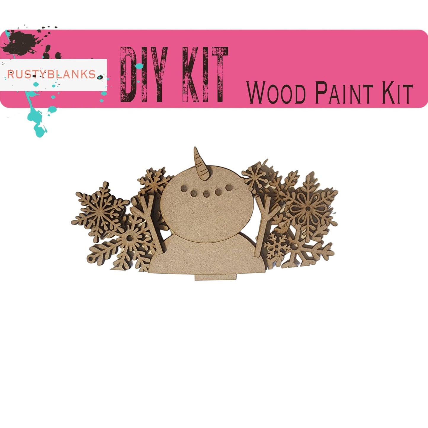 Snowman Winter Insert for the Interchangeable Flower Basket - RusticFarmhouseDecor