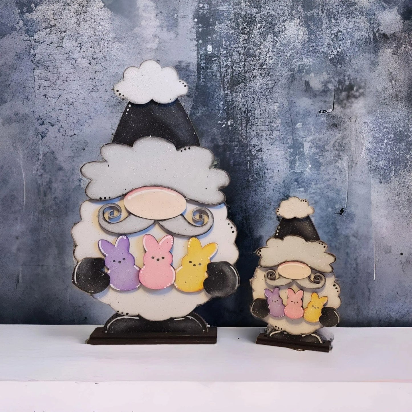 Standing Sheep Gnome - RusticFarmhouseDecor