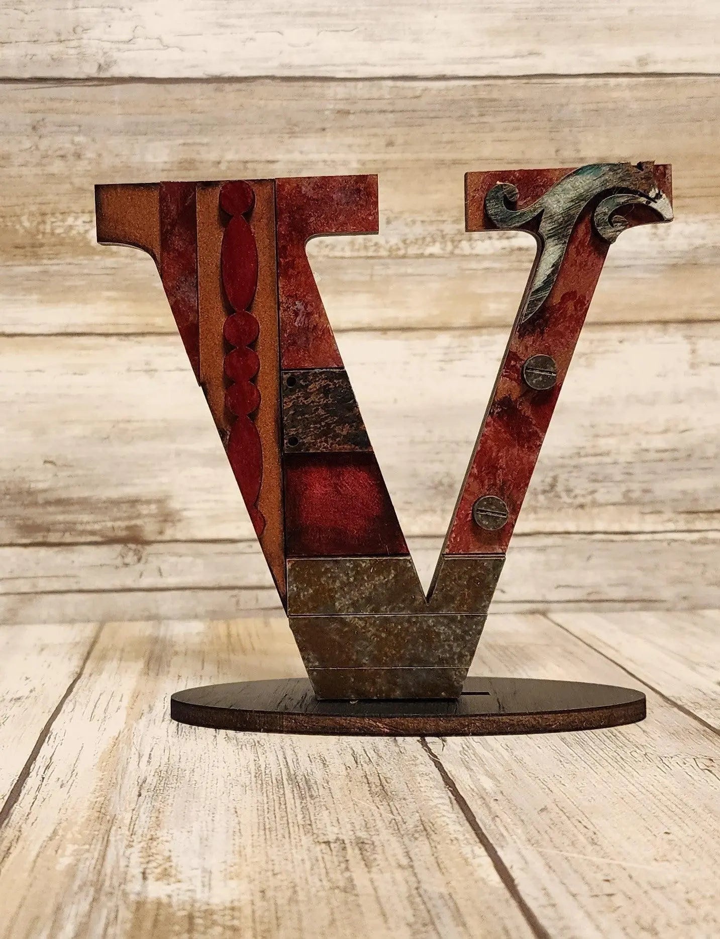 Valentine's LOVE Vintage Standing Letters - RusticFarmhouseDecor