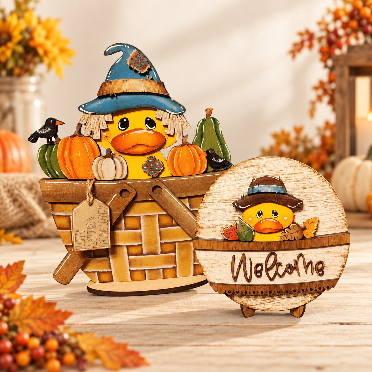 Flower Baskets and Birdhouse Inserts
