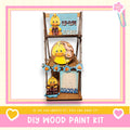 a diy wood paint kit with a picture of a ducky