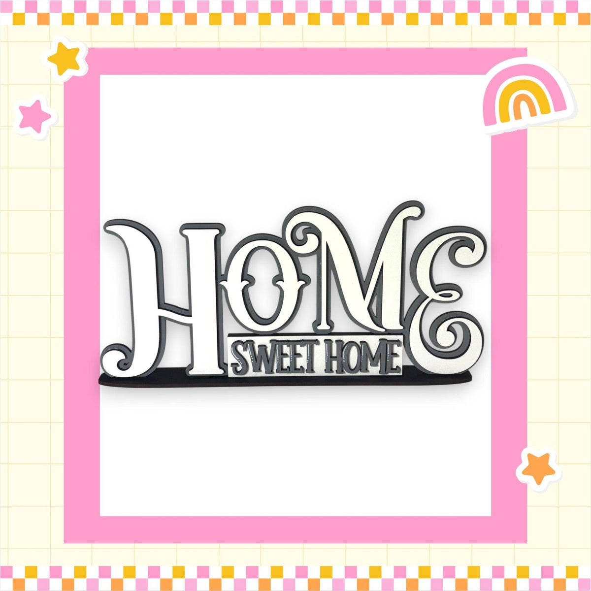 a picture of a home sweet home
