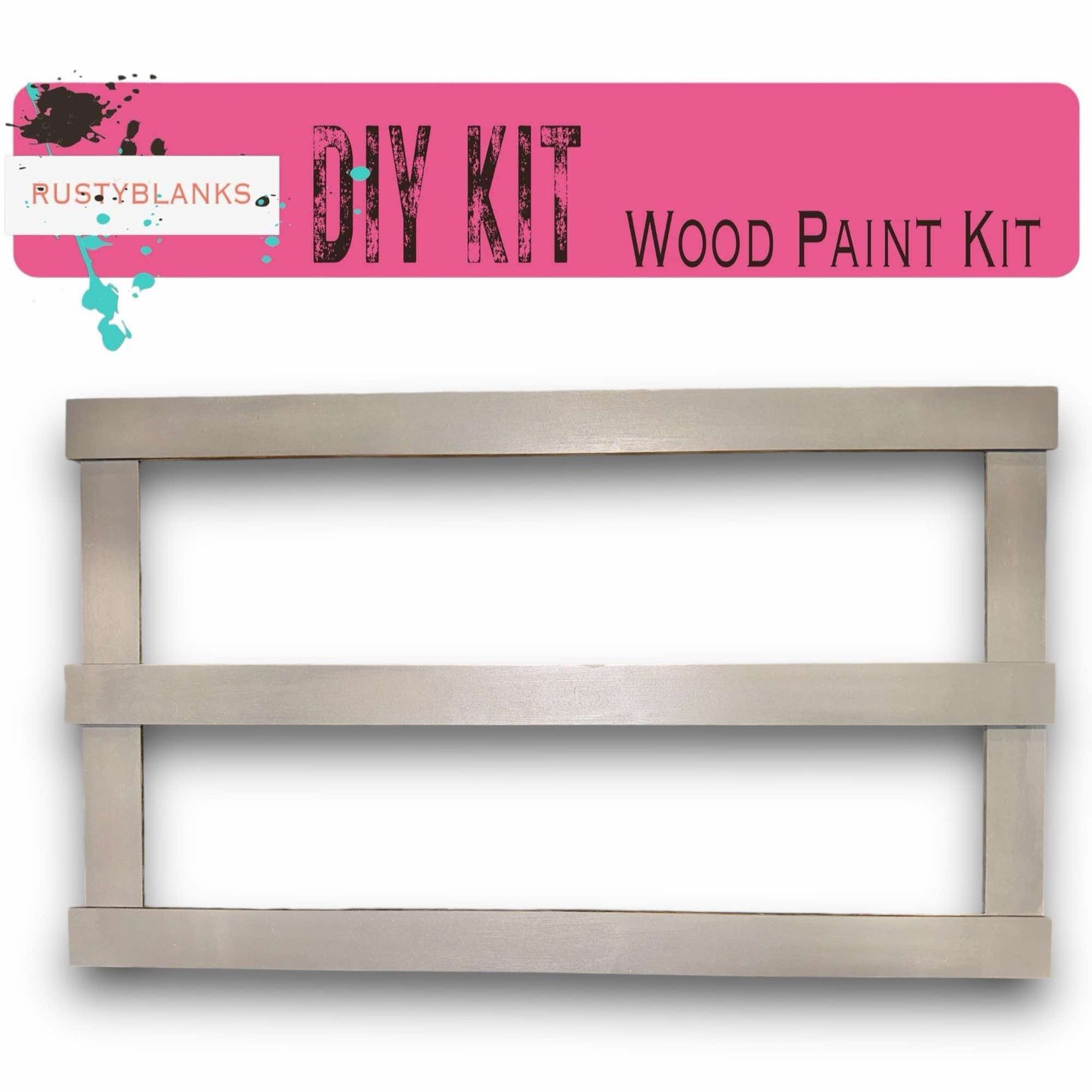 a picture of a wood paint kit for a diy kit