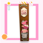 a wooden frame with a decorative design, including a sign that says "Hello sweets" and various cupcake-like shapes.