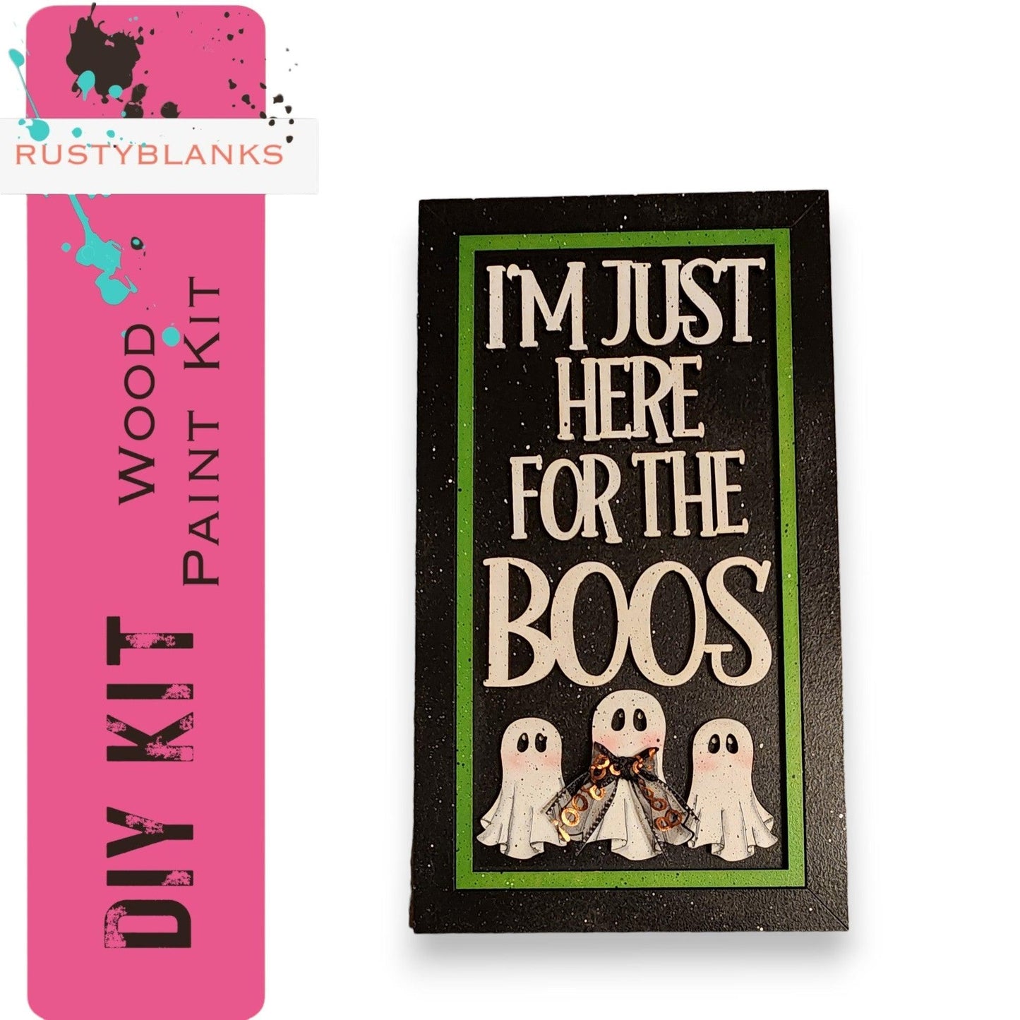 i'm just here for the boos bookmark