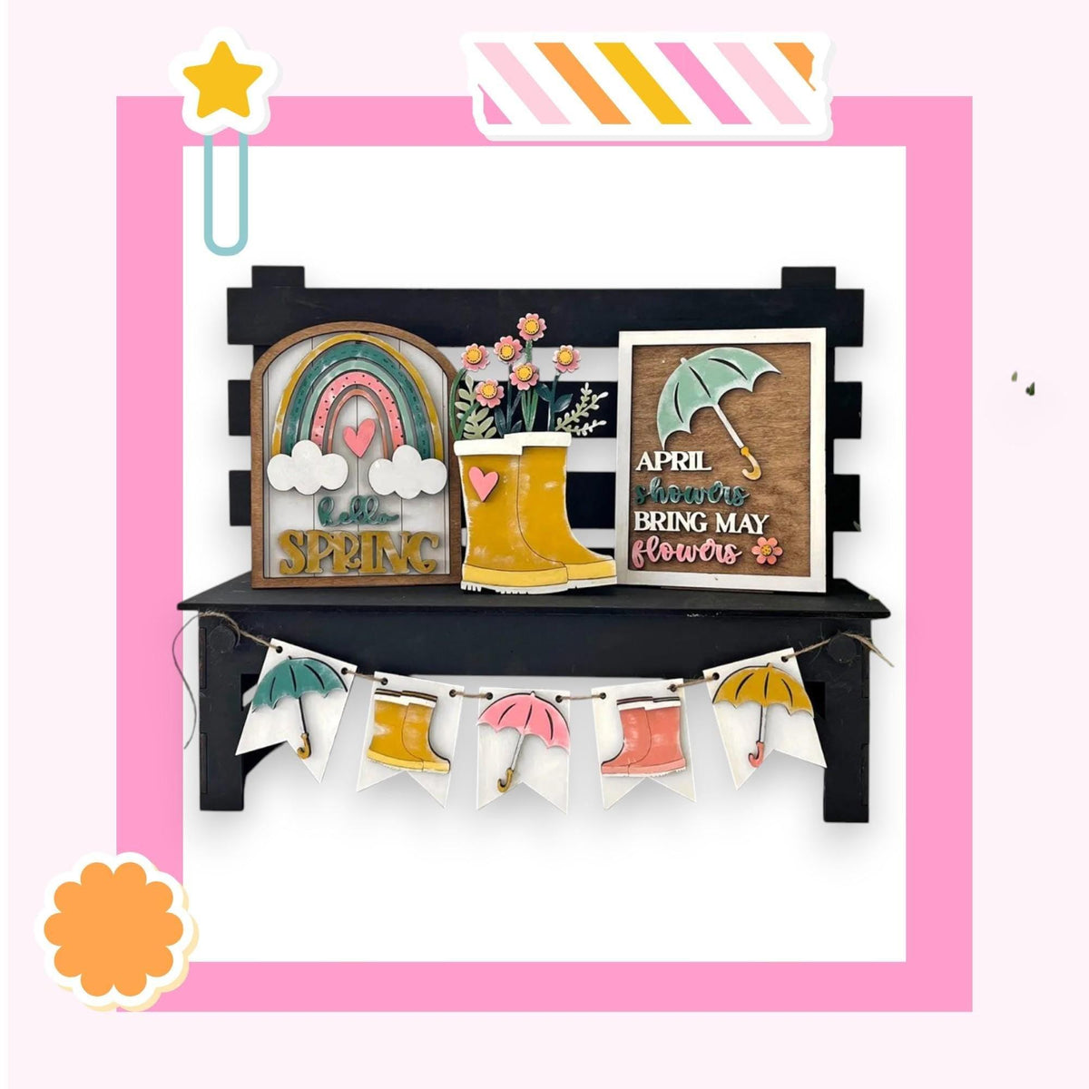a picture of a shelf with a bunch of items on it