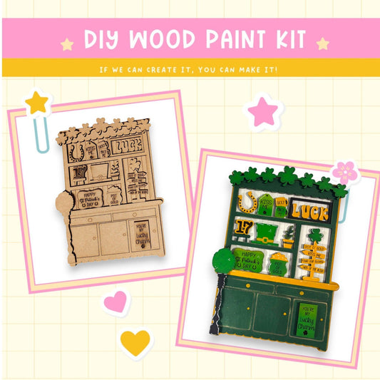 a picture of a diy wood paint kit