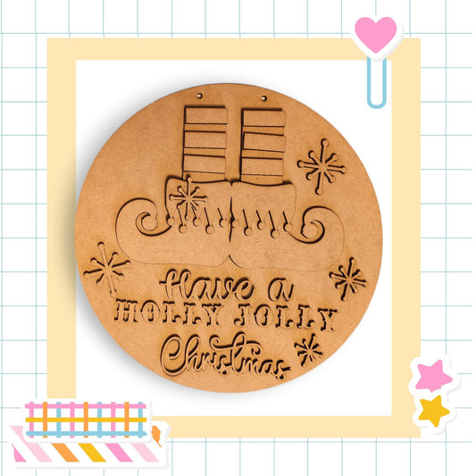 a round wooden object with a carved design, surrounded by various colorful stickers and a heart-shaped object.