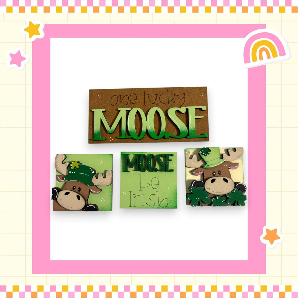 a picture of a picture of a moose