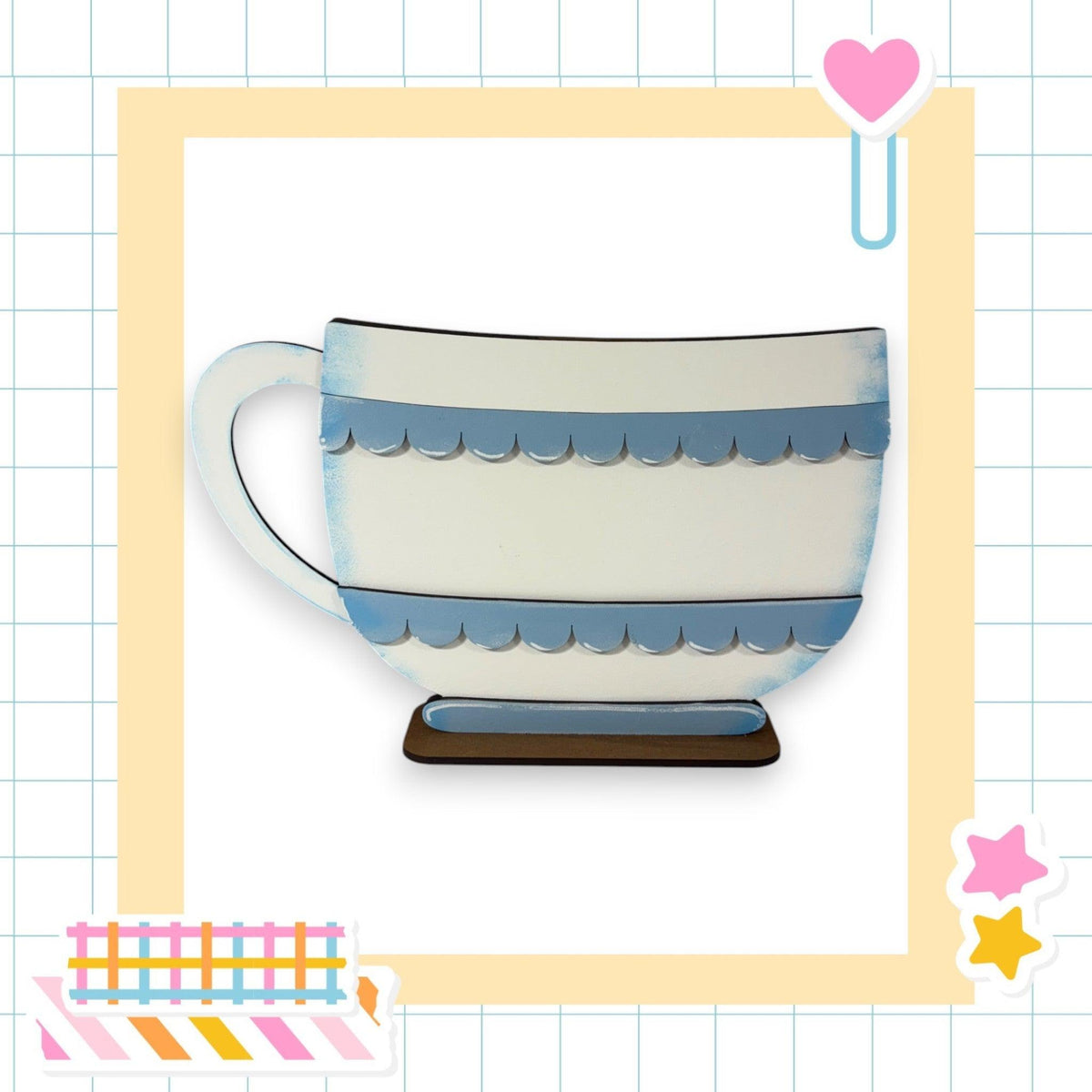 a picture of a coffee cup on a table