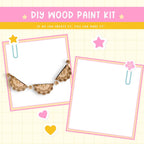 a picture frame with a picture of a woman's bra