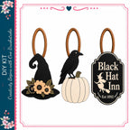 Halloween Pegboard Inserts DIY Interchangeable Wall Decor Three Piece Craft Set product image 2 from The Rustic Farmhouse