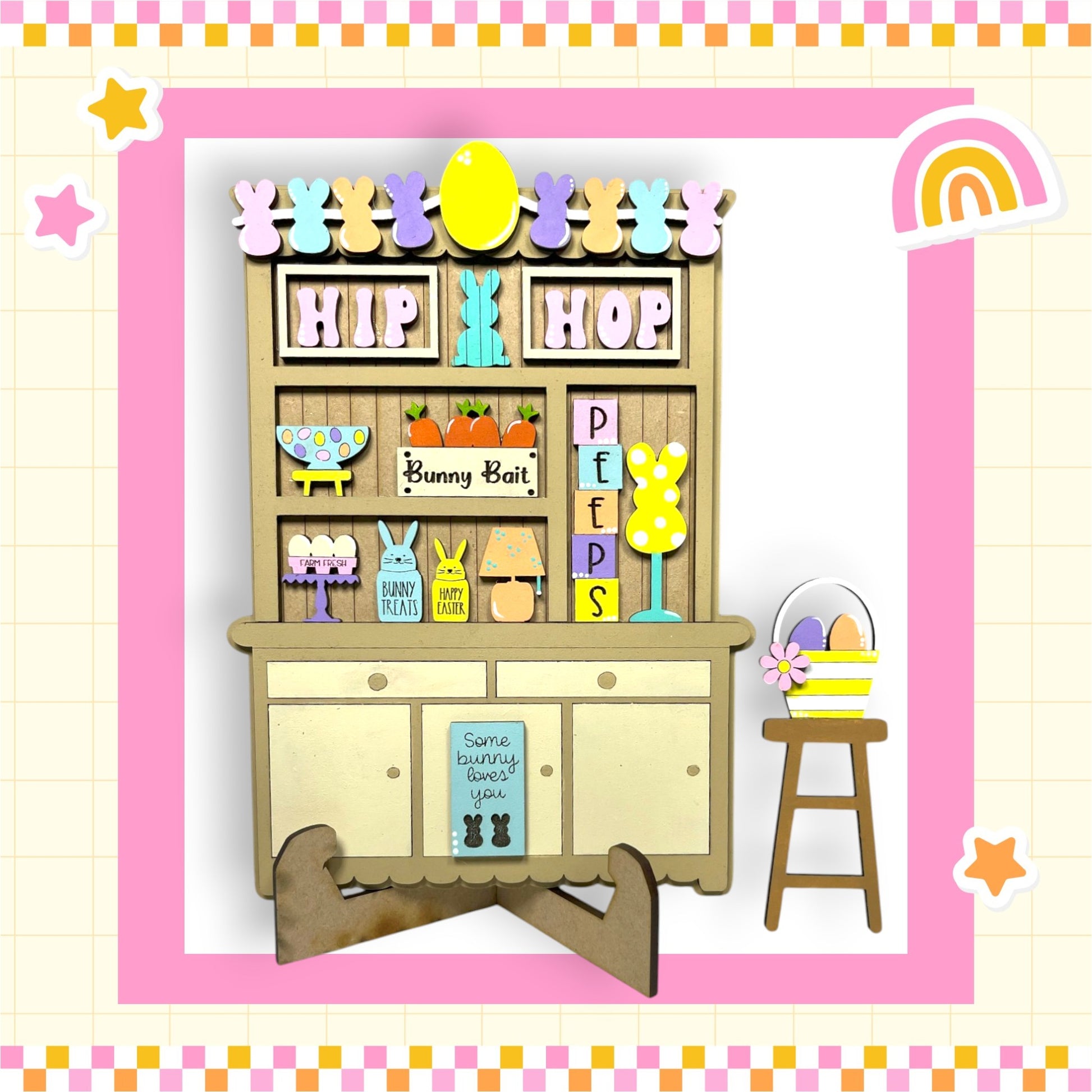 a picture of a toy shop with a doll in it