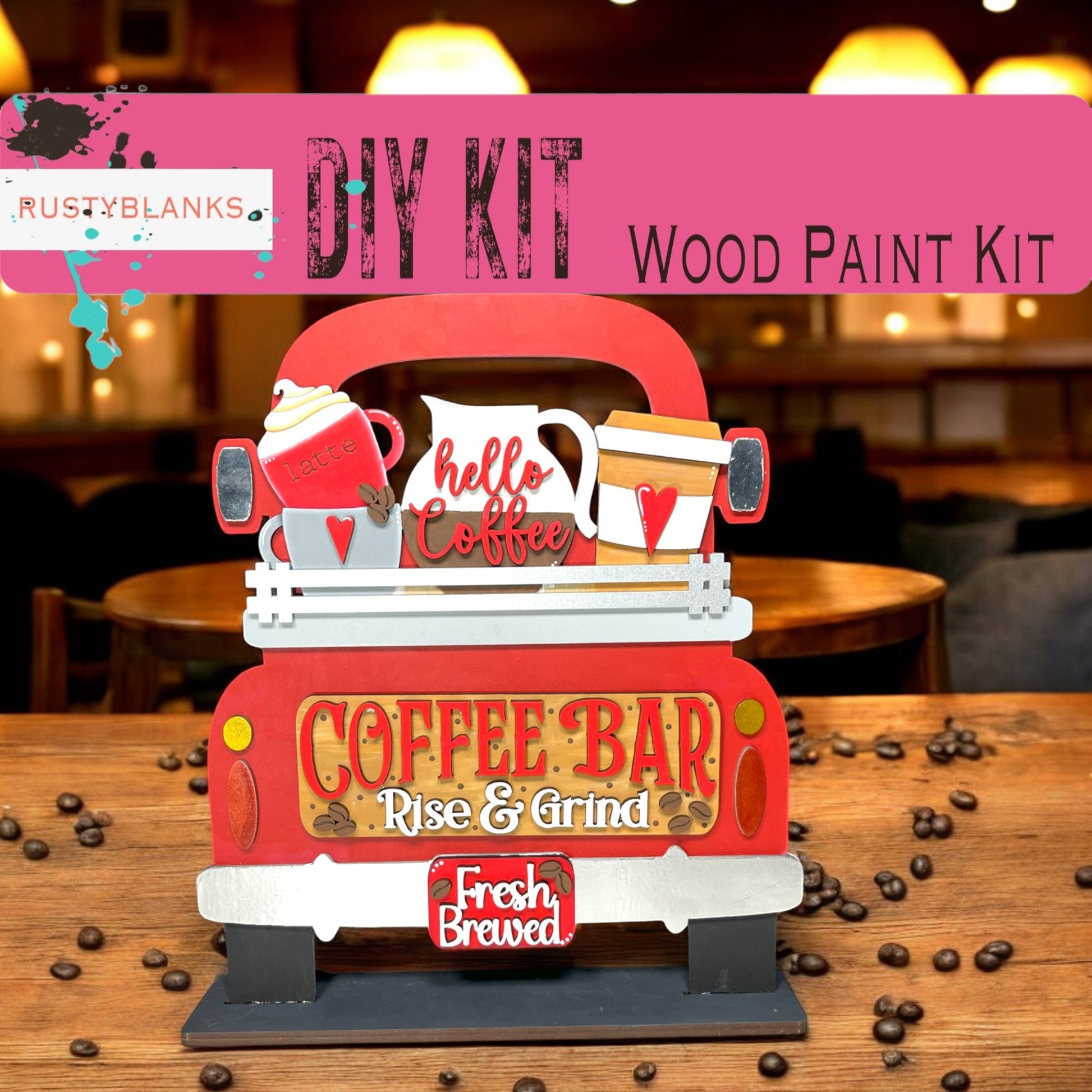 a diy kit for a coffee bar and grinder