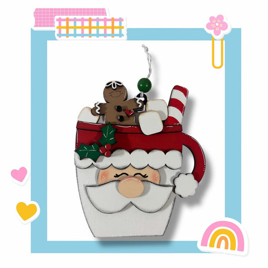 a picture of a santa claus ornament