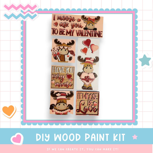 a picture of a valentine's day craft kit